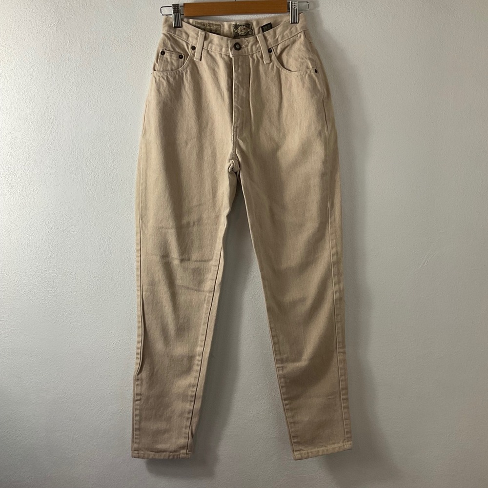 Vintage Express 80's Tan Jeans Sz 5/6
